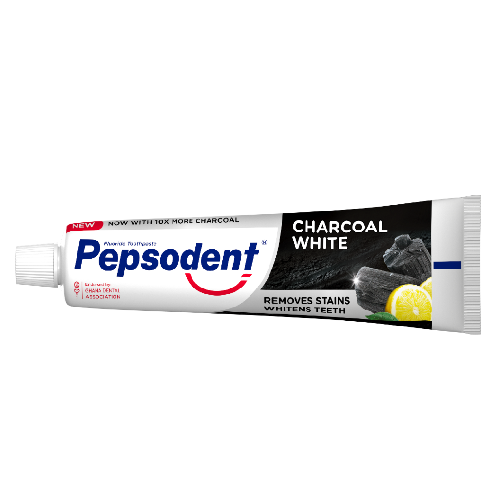Pack shot of Pepsodent Charcoal White toothpaste